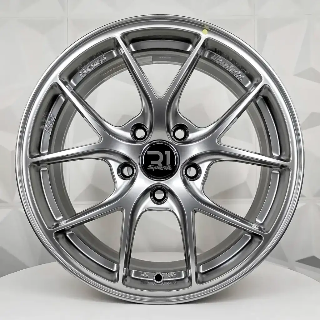 RIN 18X8 5-114.3 R1 SPORT VLF10 HYPER BLACK ET38 CB73.1 