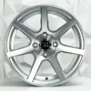 RIN 13X7 4-100 R1 SPORT 6093 SILVER MACHINE FACE ET0 CB73.1